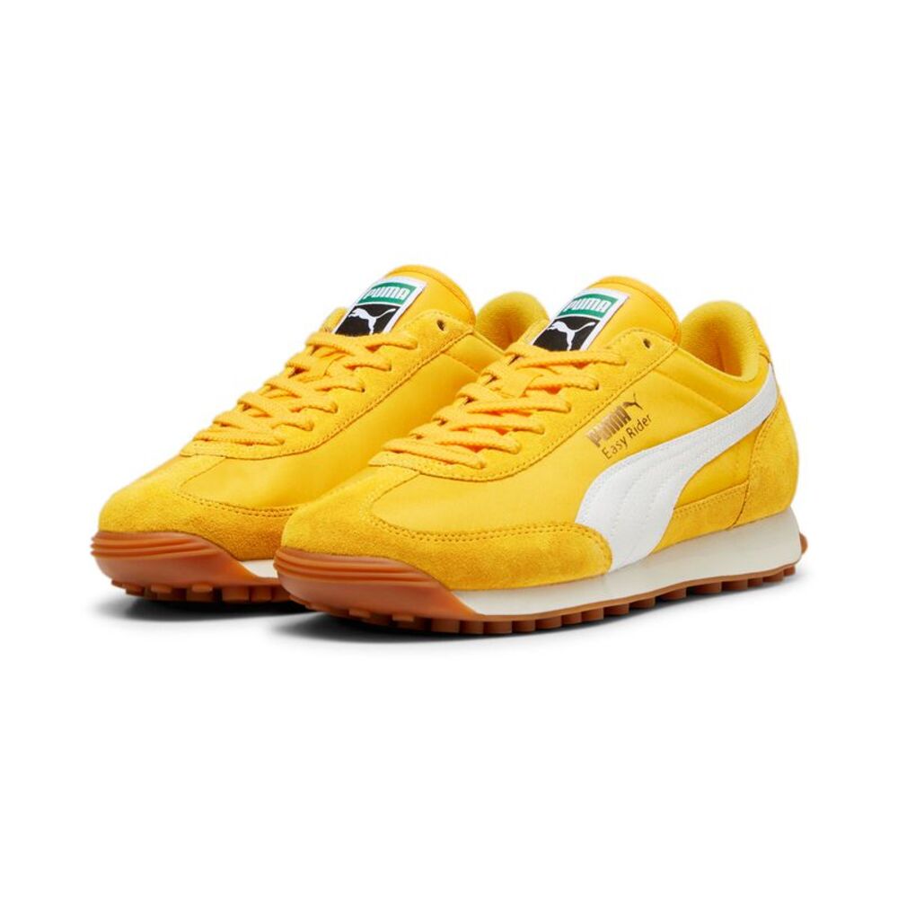 Puma Mens Easy Rider Vintage Yellow Shoes (NWT) - Picture 5 of 5